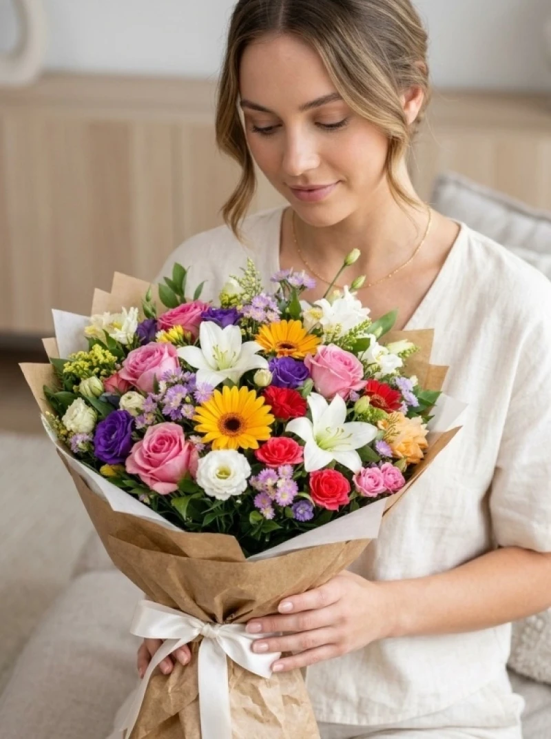 Ustanın Karışık Mevsim Buketi - Küçük Boy